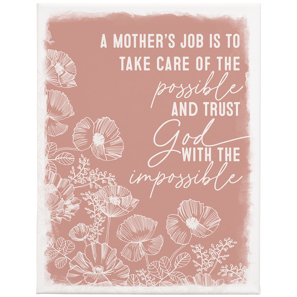 Mother's Job 9x12