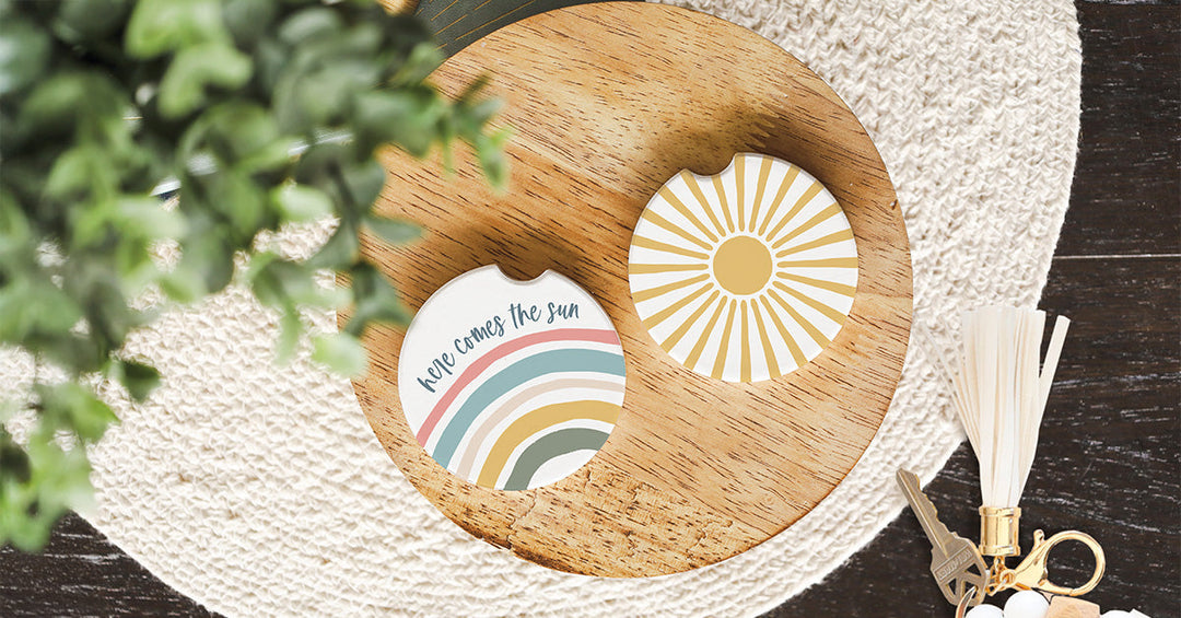 Stocking Car Cup Coasters for Auto Dealerships