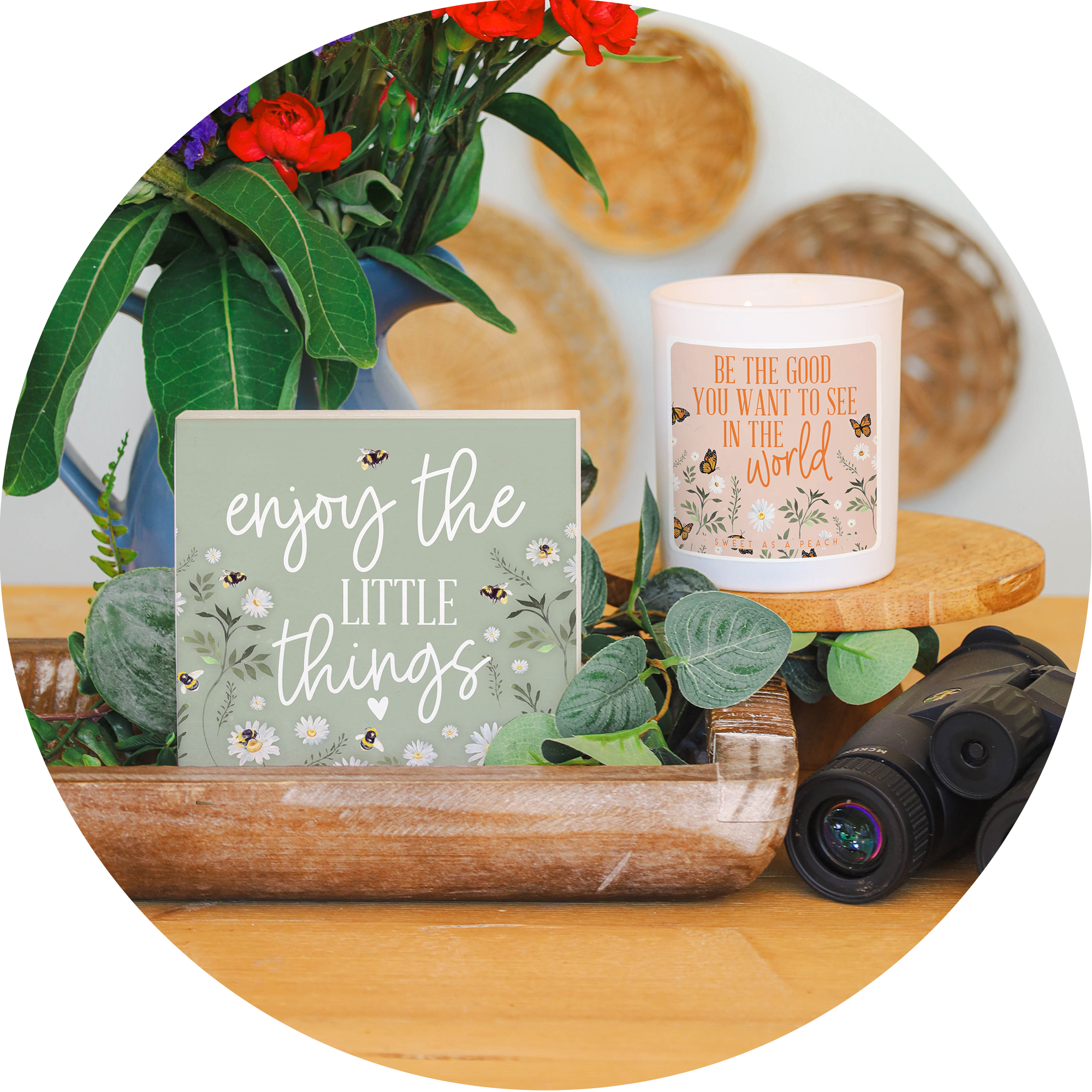 Botanical & Floral-Themed Decor & Gifts