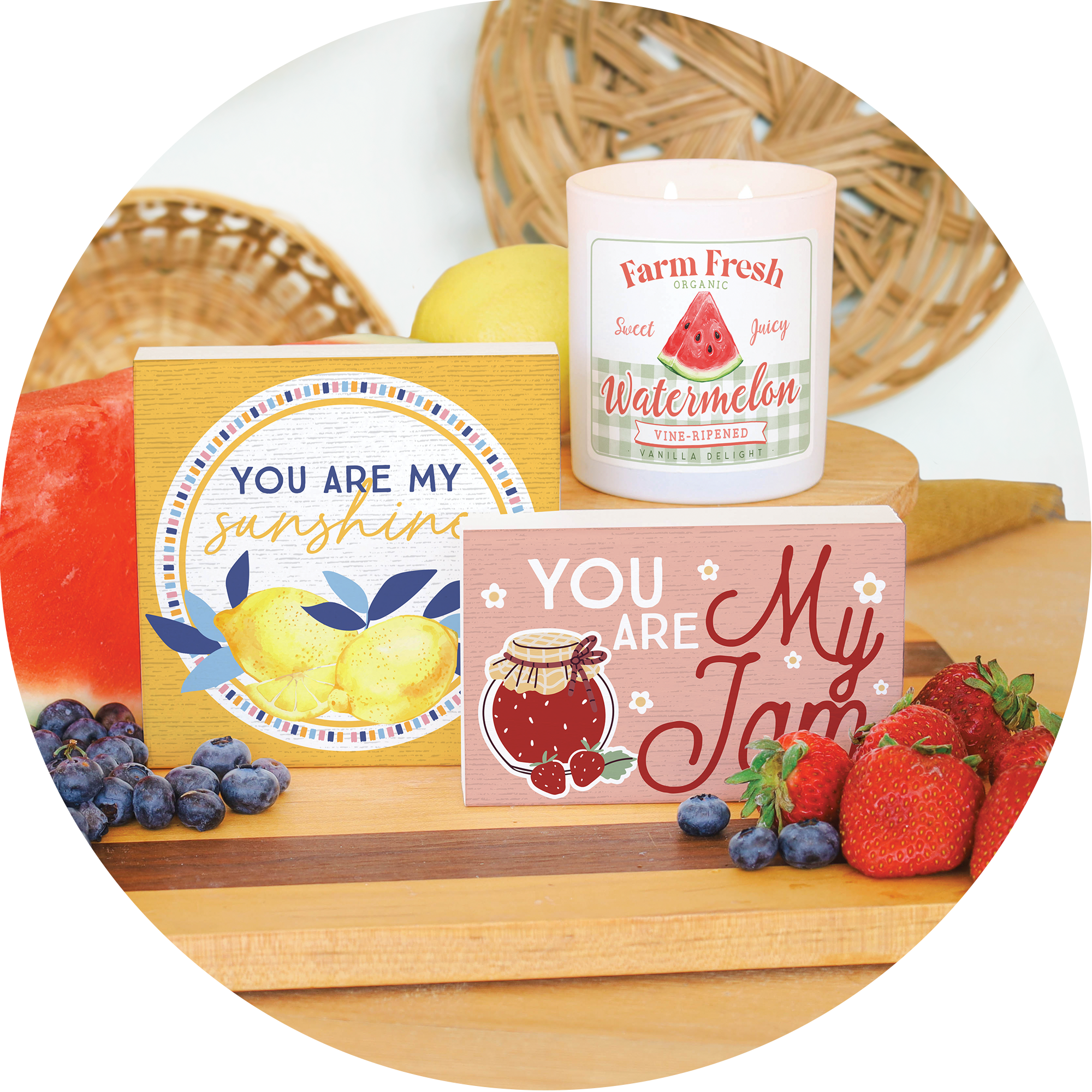 Fruit-Themed Decor & Gifts