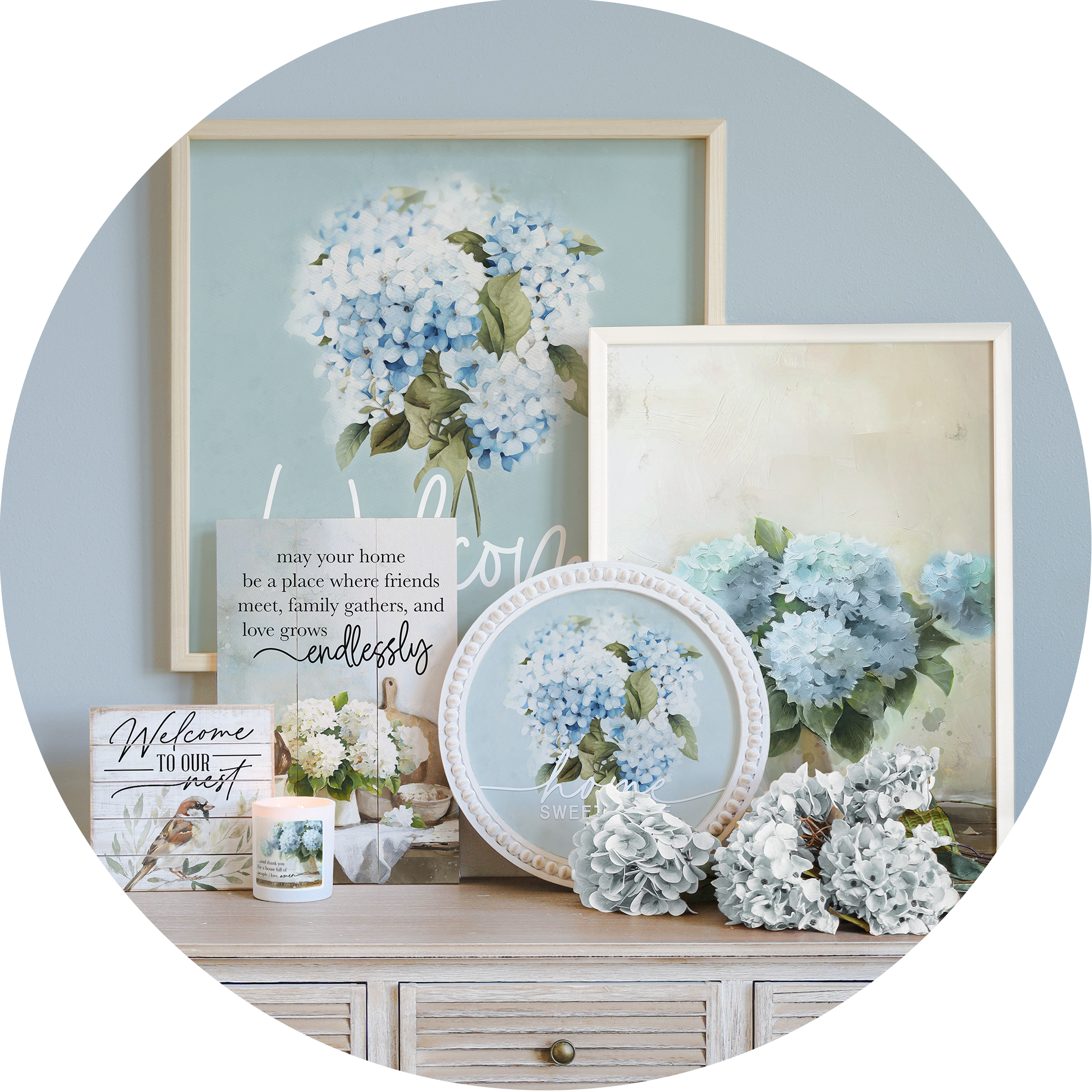 Hydrangea Home Collection