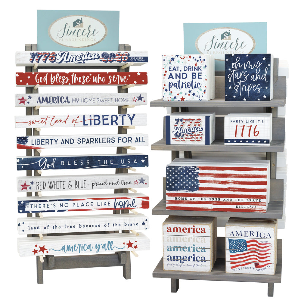 America's 250th A-Frame Countertop Display Bundle 2025-26