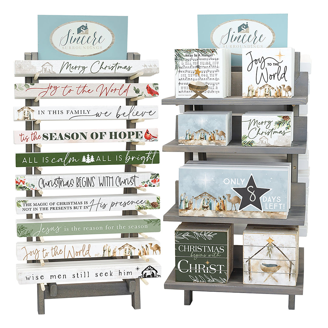 Nativity A-Frame Countertop Display Bundle 2026 