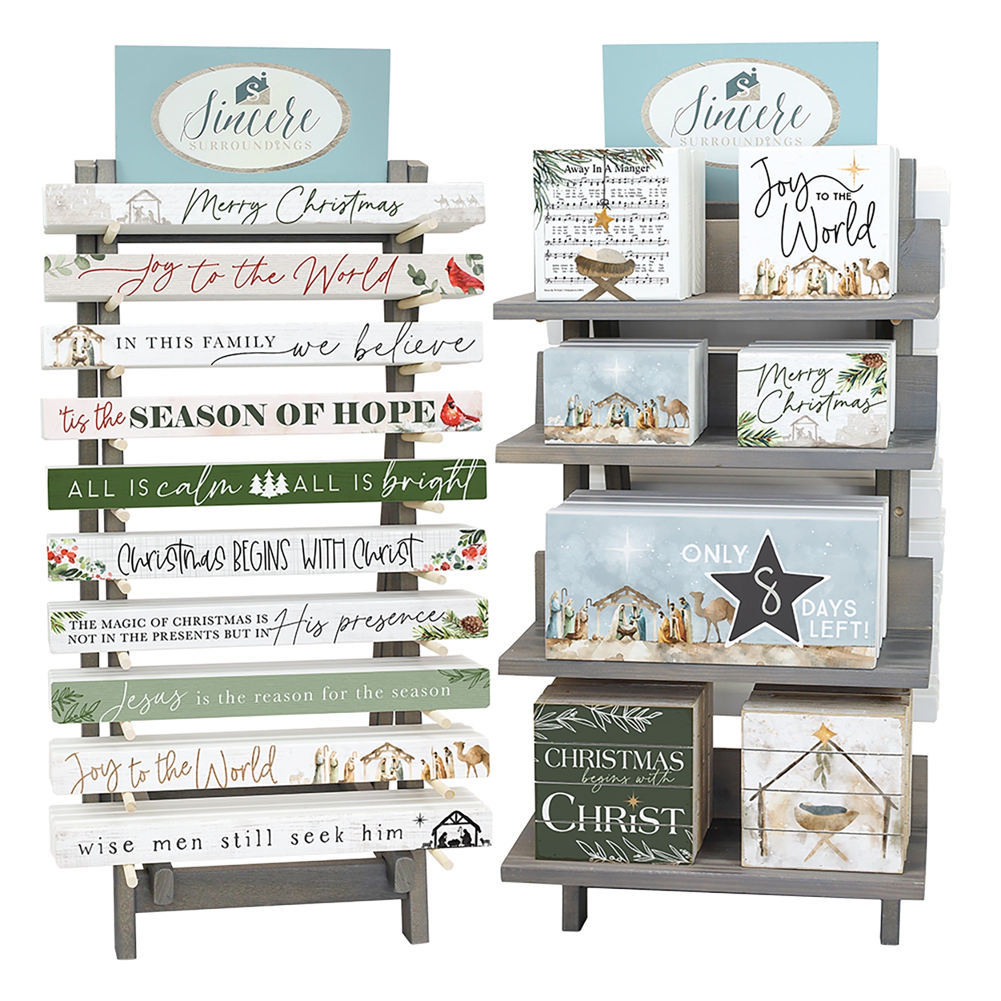 Nativity A-Frame Countertop Display Bundle 2026 