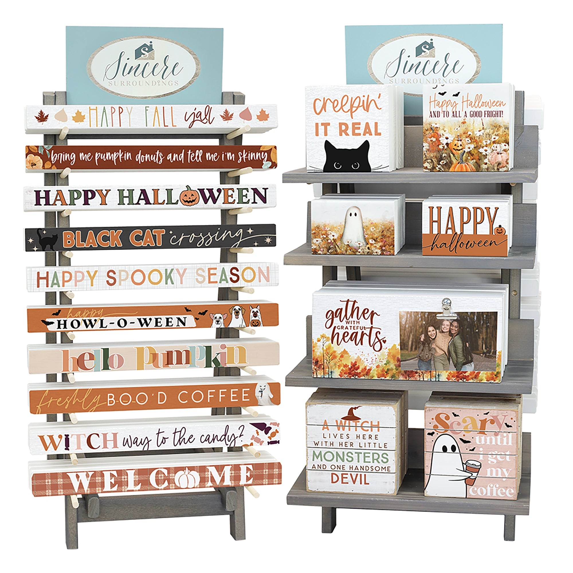Halloween A-Frame Countertop Display Bundle 2026 