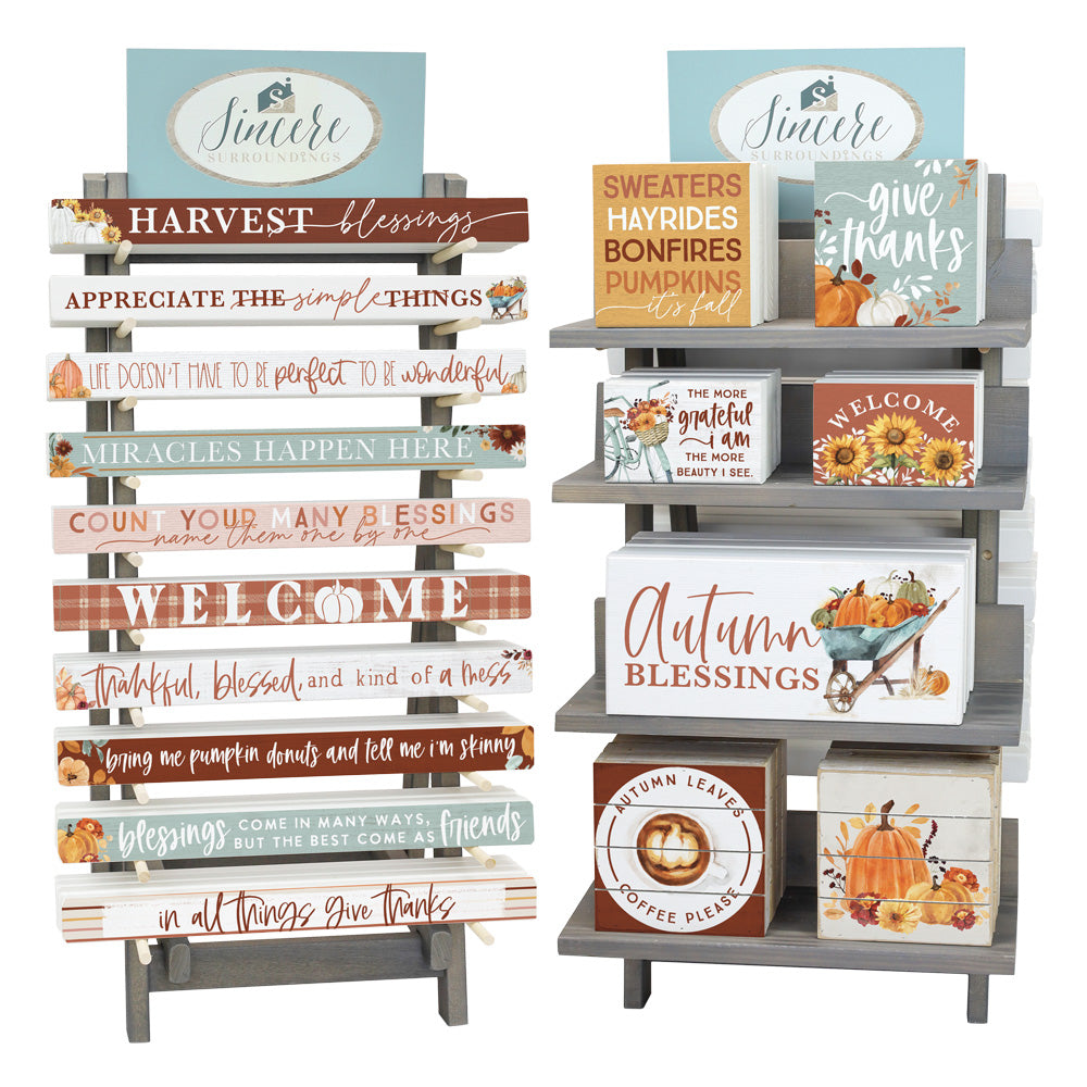 Harvest Blessings A-Frame Countertop Bundle 2024