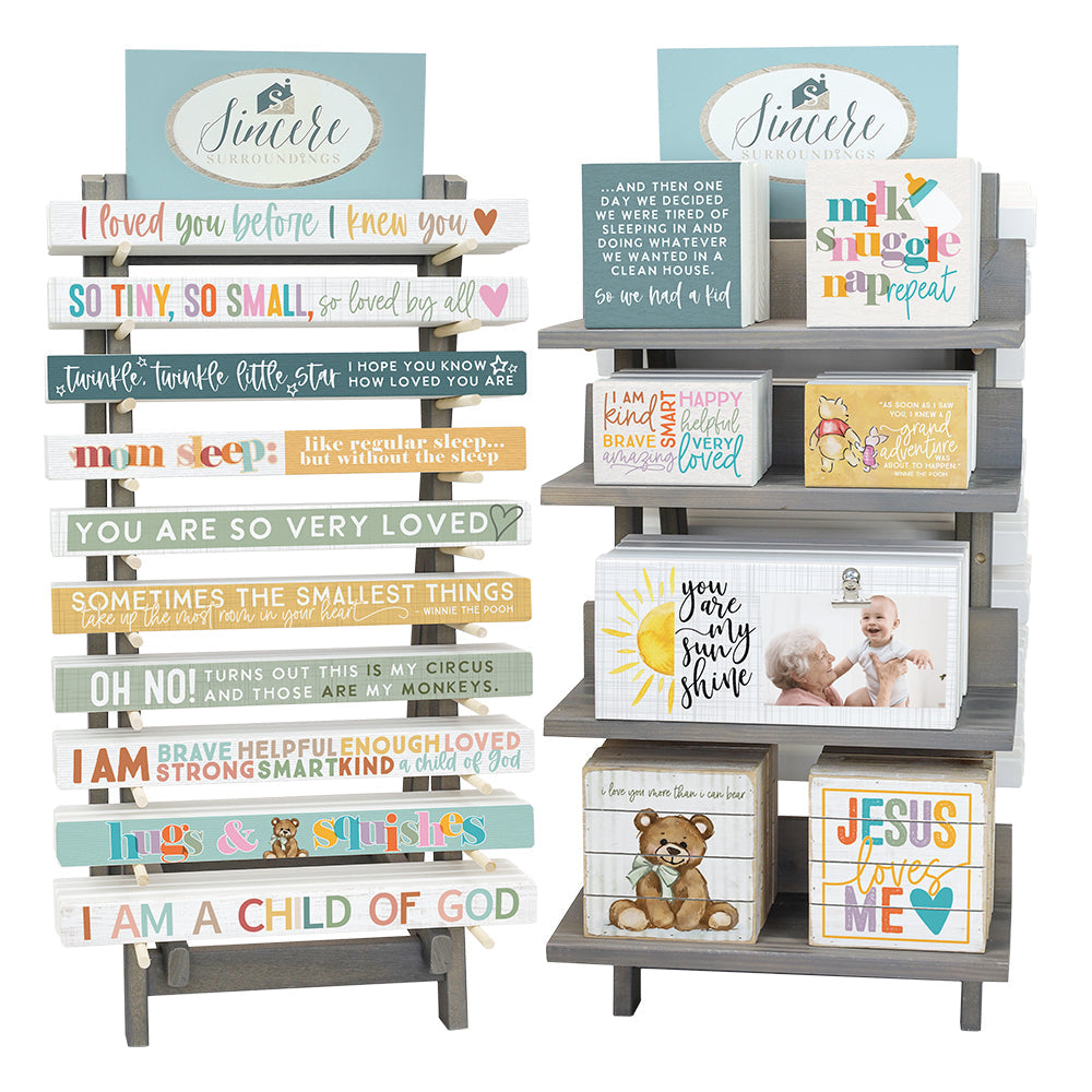 Let Them Be Little A-Frame Countertop Display Bundle 2025