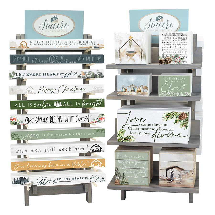 Nativity A-Frame Countertop Display Bundle 2025 