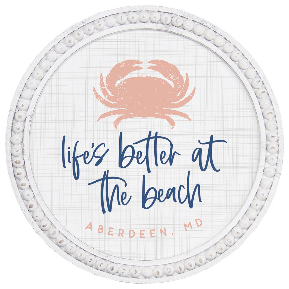 Life's Better Crab PER LOC