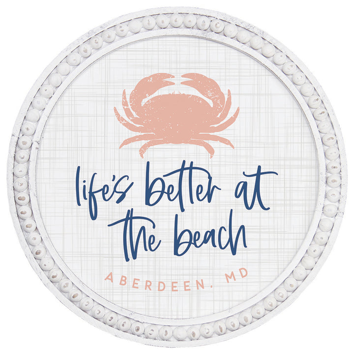 Life's Better Crab PER LOC