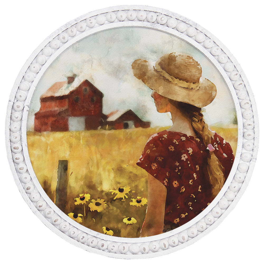 Barn Girl Scene