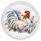 Watercolor Rooster Art