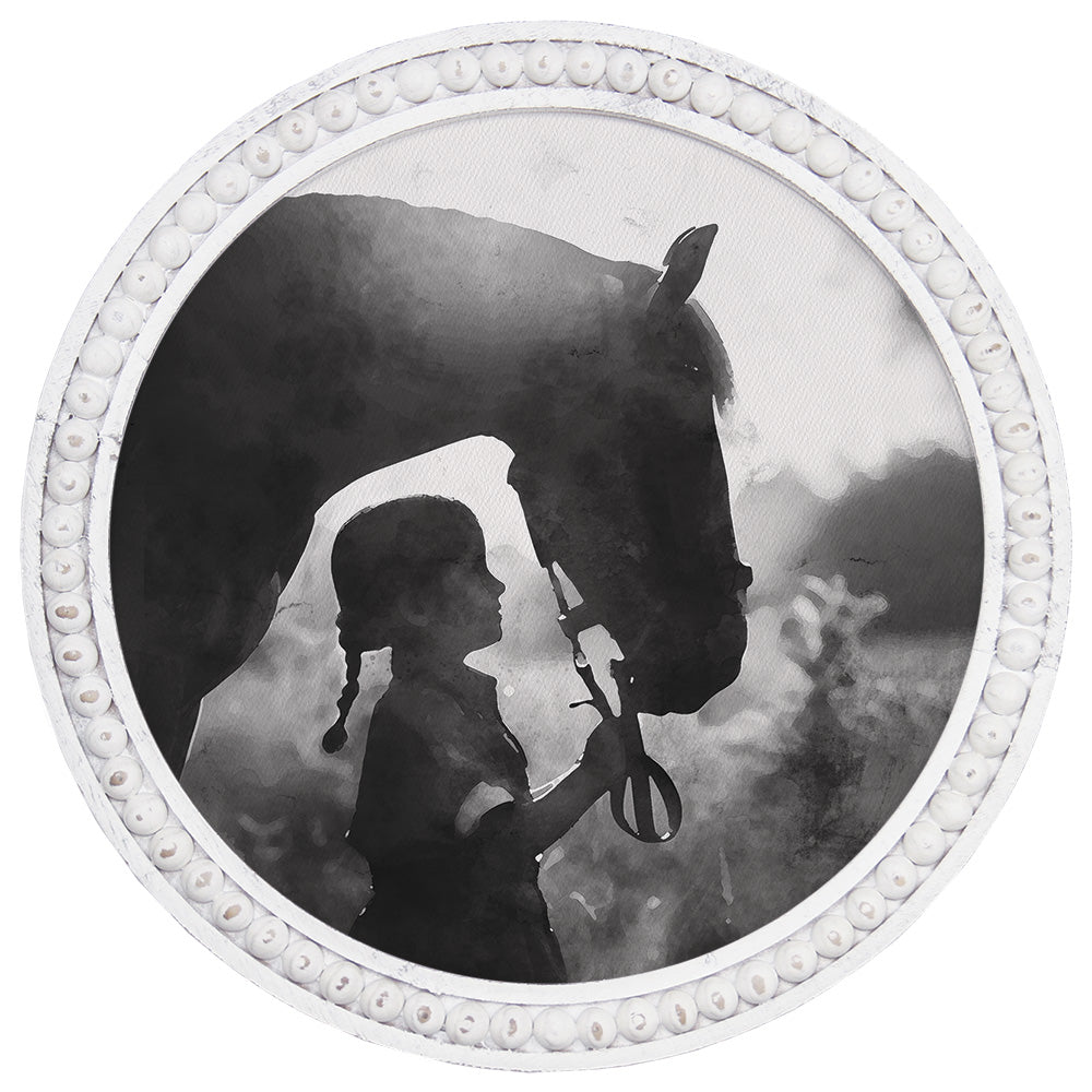 Little Girl And Horse