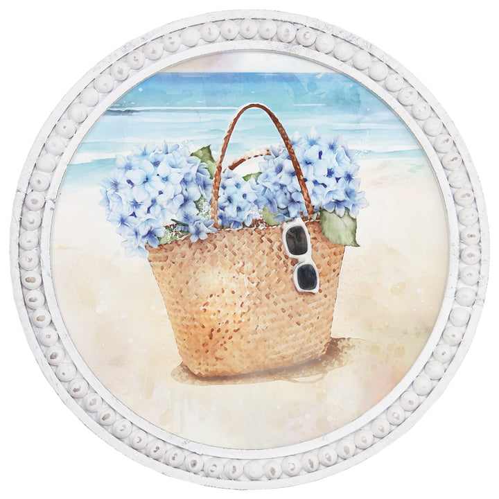 Hydrangea Beach Bag