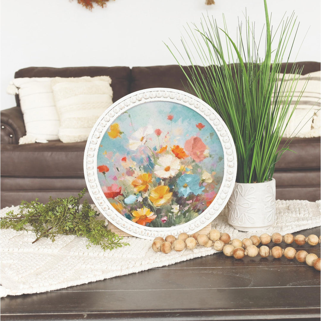 Colorful Floral Oil Painting