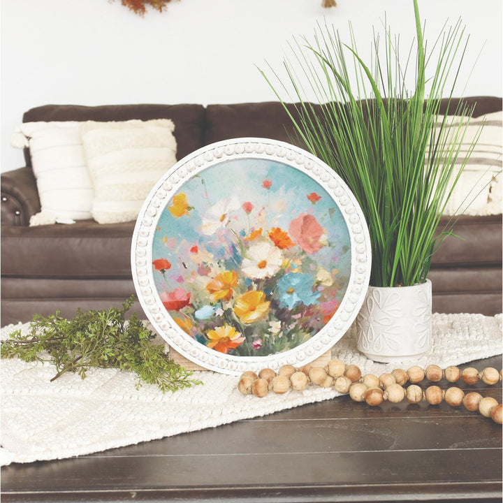Colorful Floral Oil Painting
