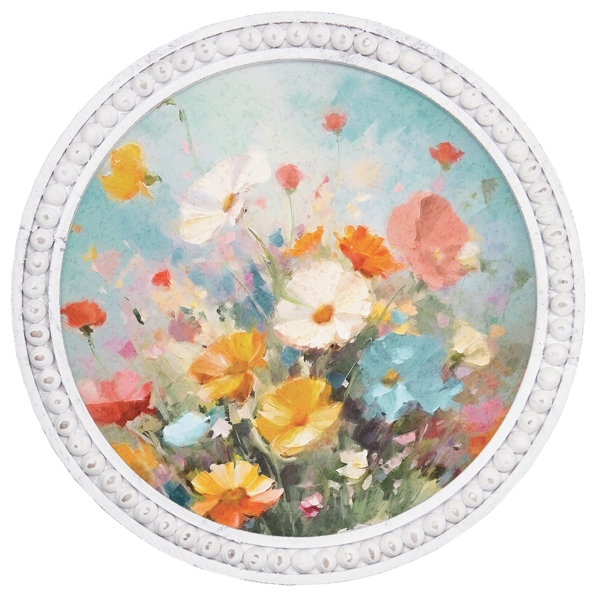 Colorful Floral Oil Painting