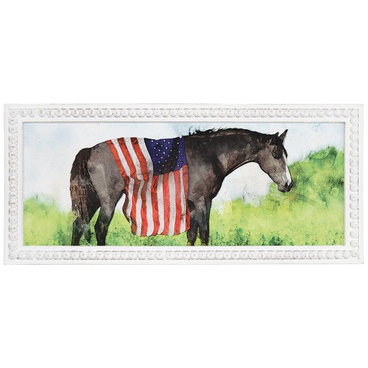 American Flag Horse