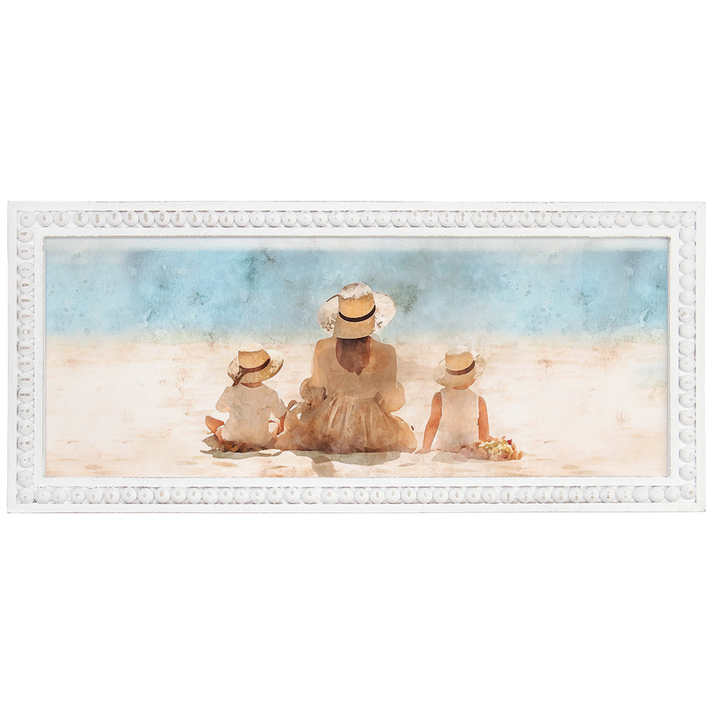 Family Beach Scene