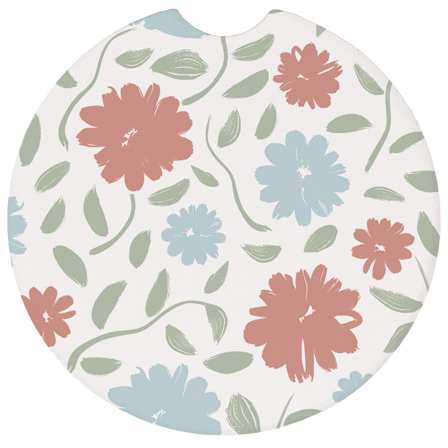 Pink Blue Flowers
