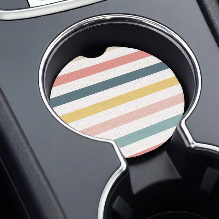 State Initials City Stripes LOC