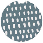 Slate Blue Dot Pattern