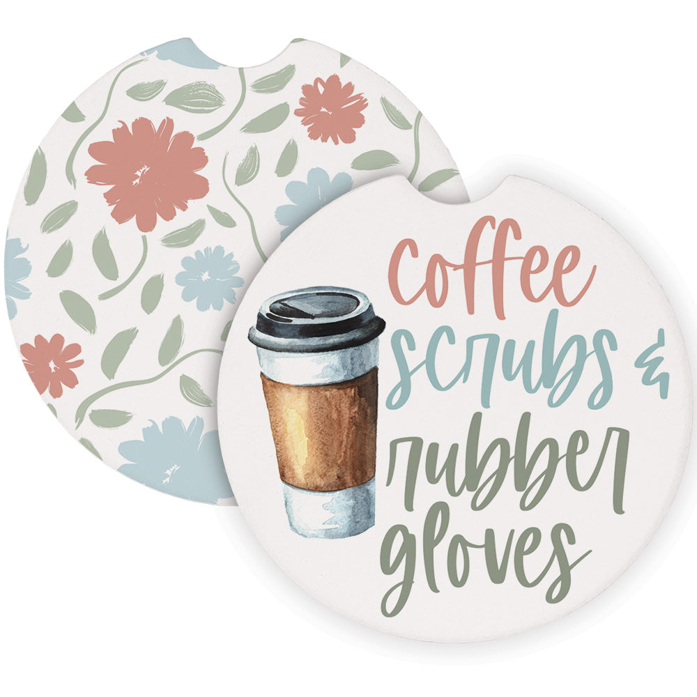 Coffee Scrubs Flowers