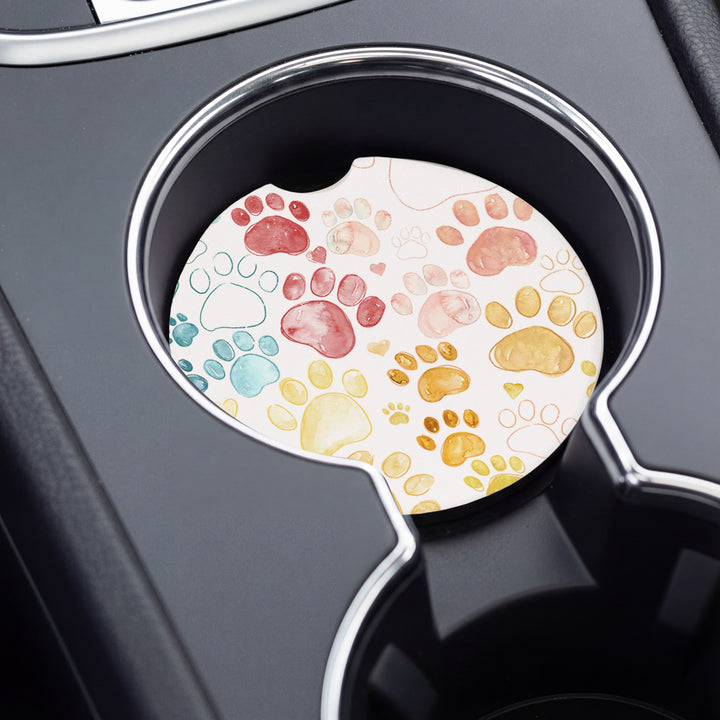 Paw Prints Colorful