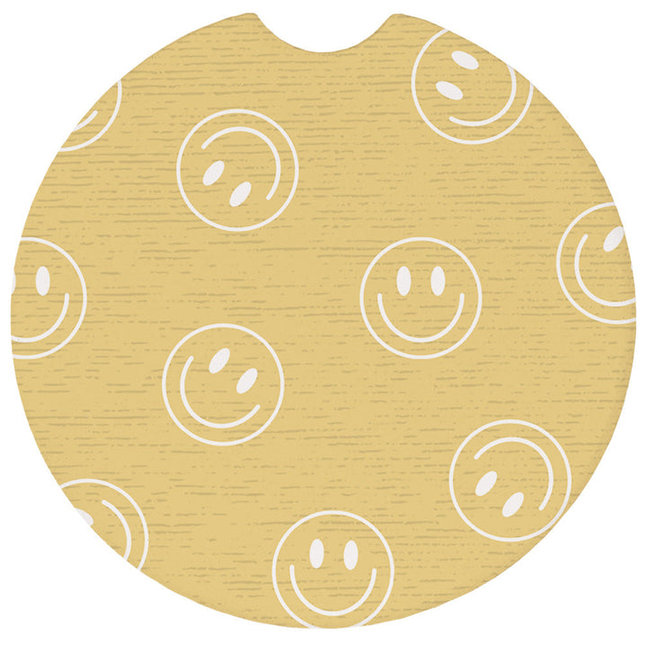 Yellow Smiley Pattern