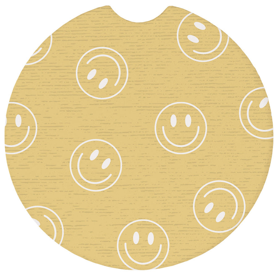 Yellow Smiley Pattern