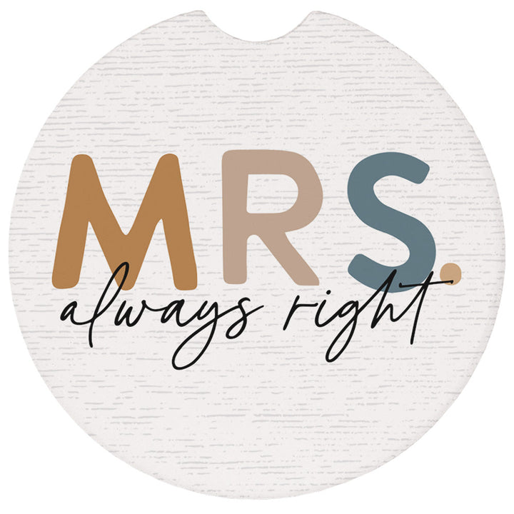 Mrs. Always Right