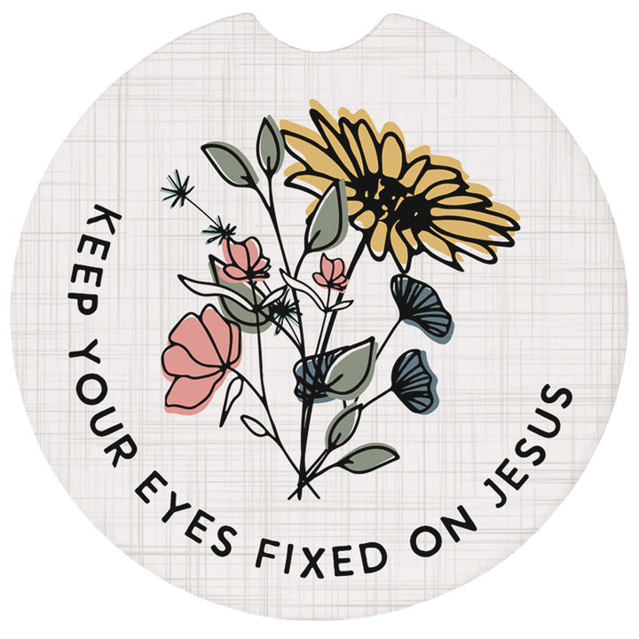 Eyes Fixed Jesus Florals