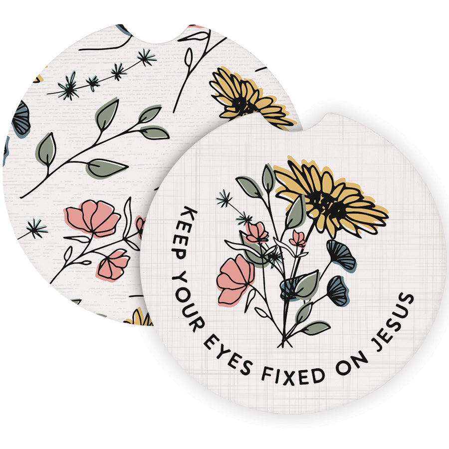 Eyes Fixed Jesus Florals