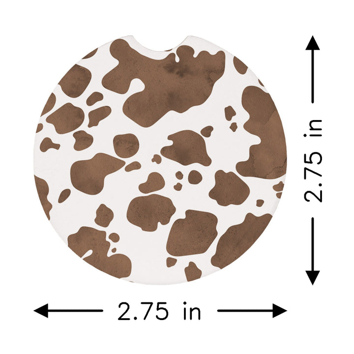 Brown Cow Print