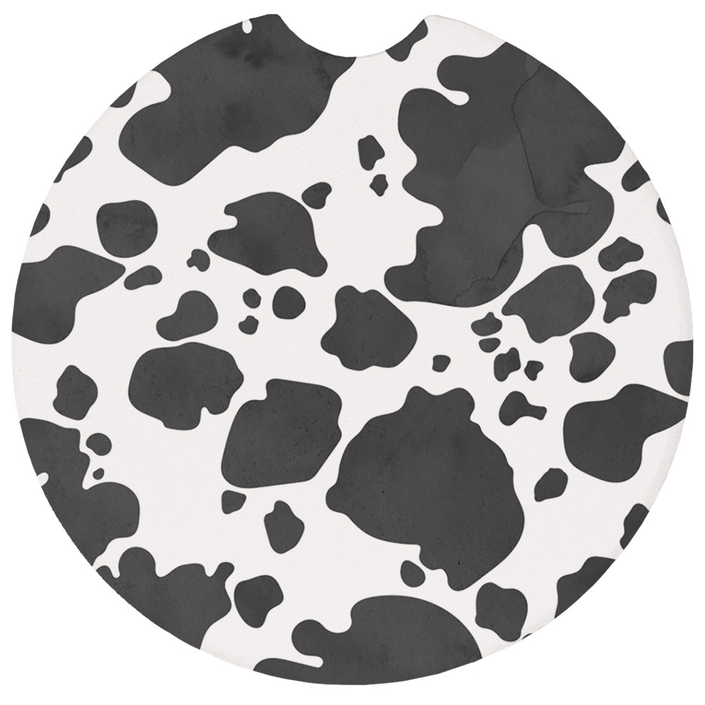 Black Cow Print