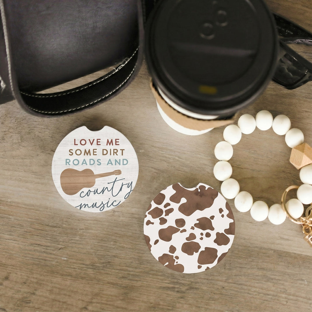 Country Music Cow Print
