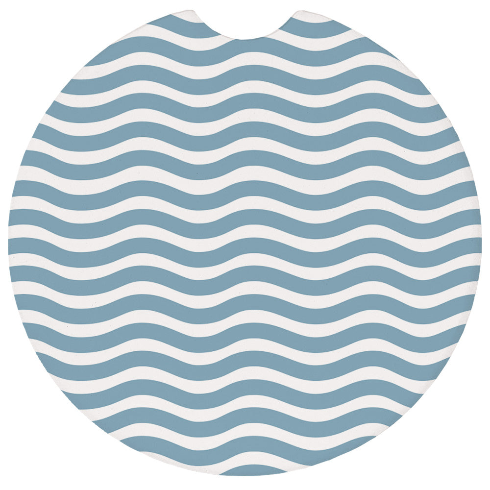 Blue Wave Pattern