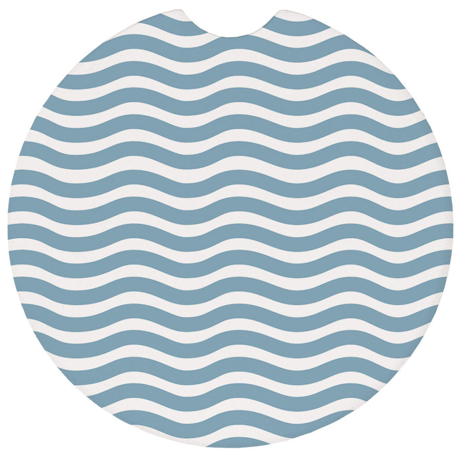 Blue Wave Pattern