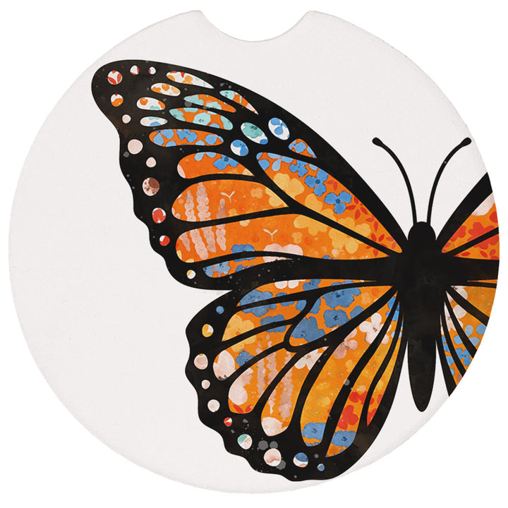 Monarch Florals Left