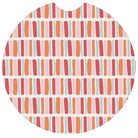 Elongated Peach Tone Dots