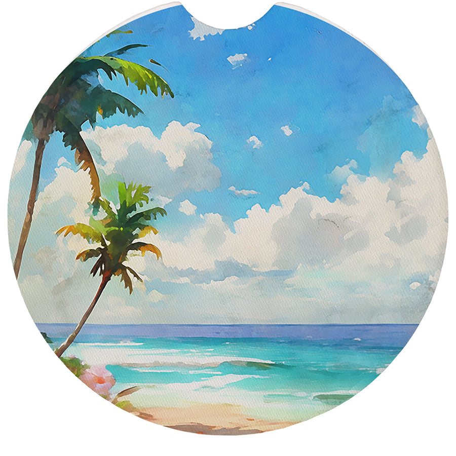 Palm Beach Scene