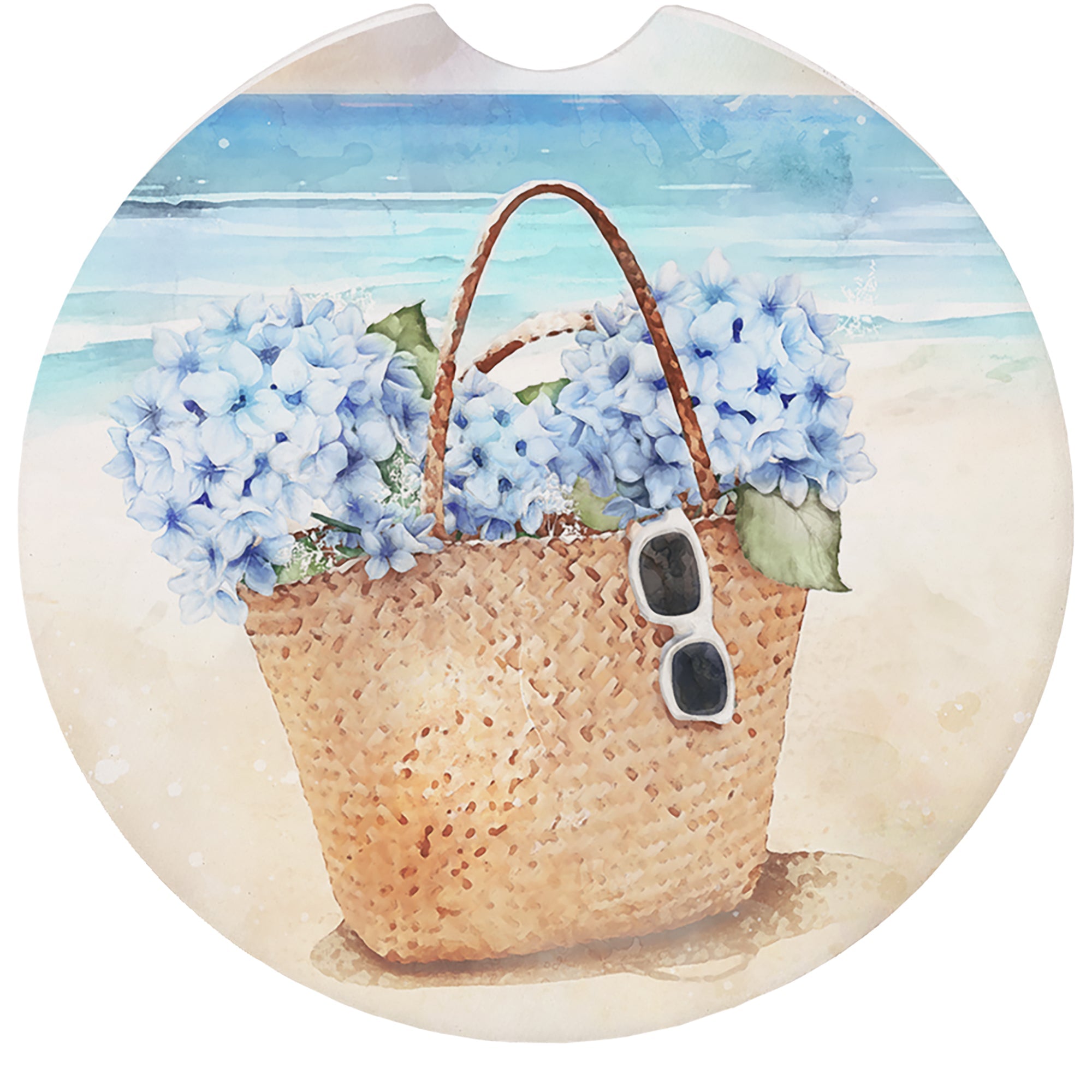 Hydrangea Beach Bag