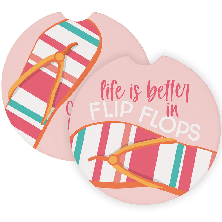 Life Better Flip Flops LOC