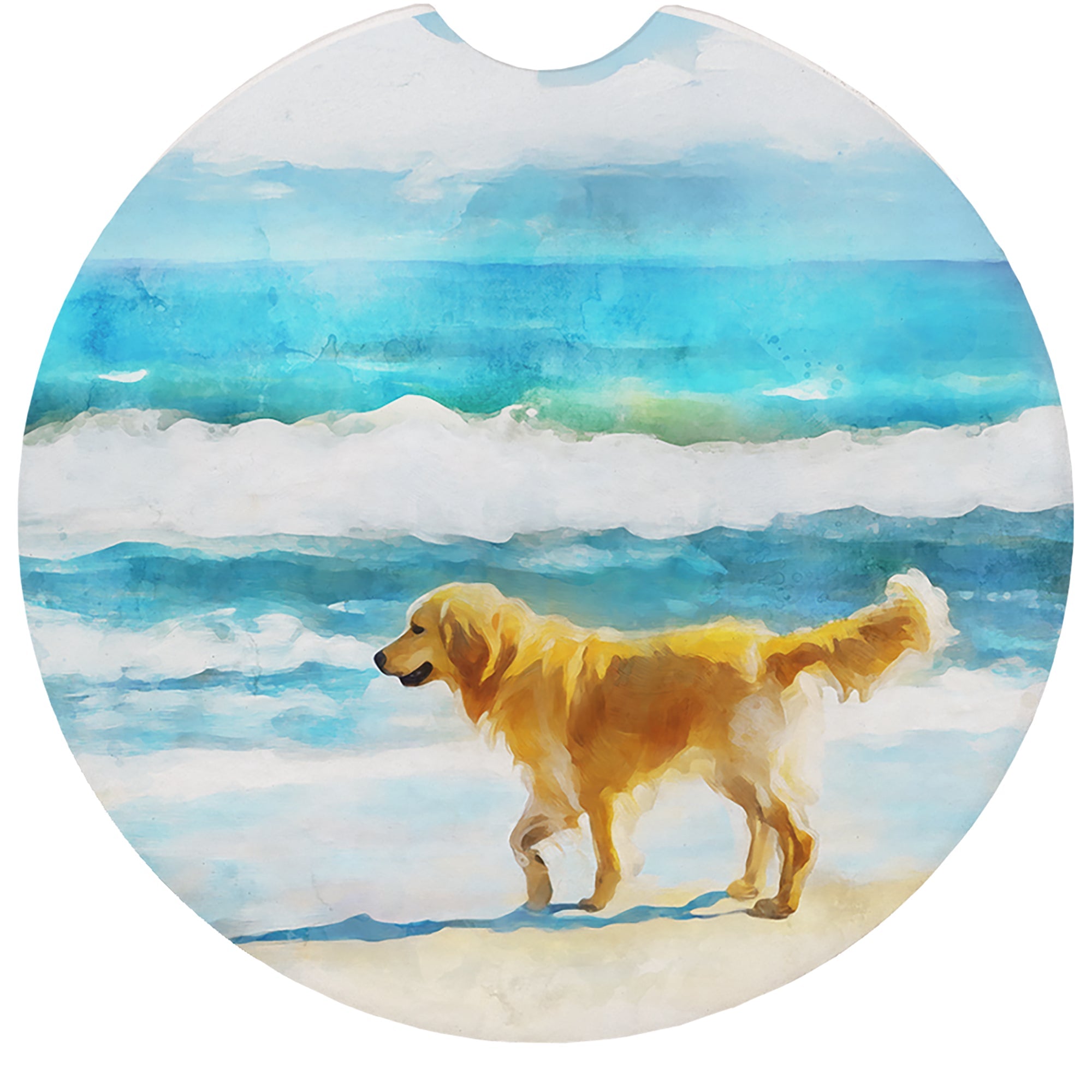 Dog Beach Scene