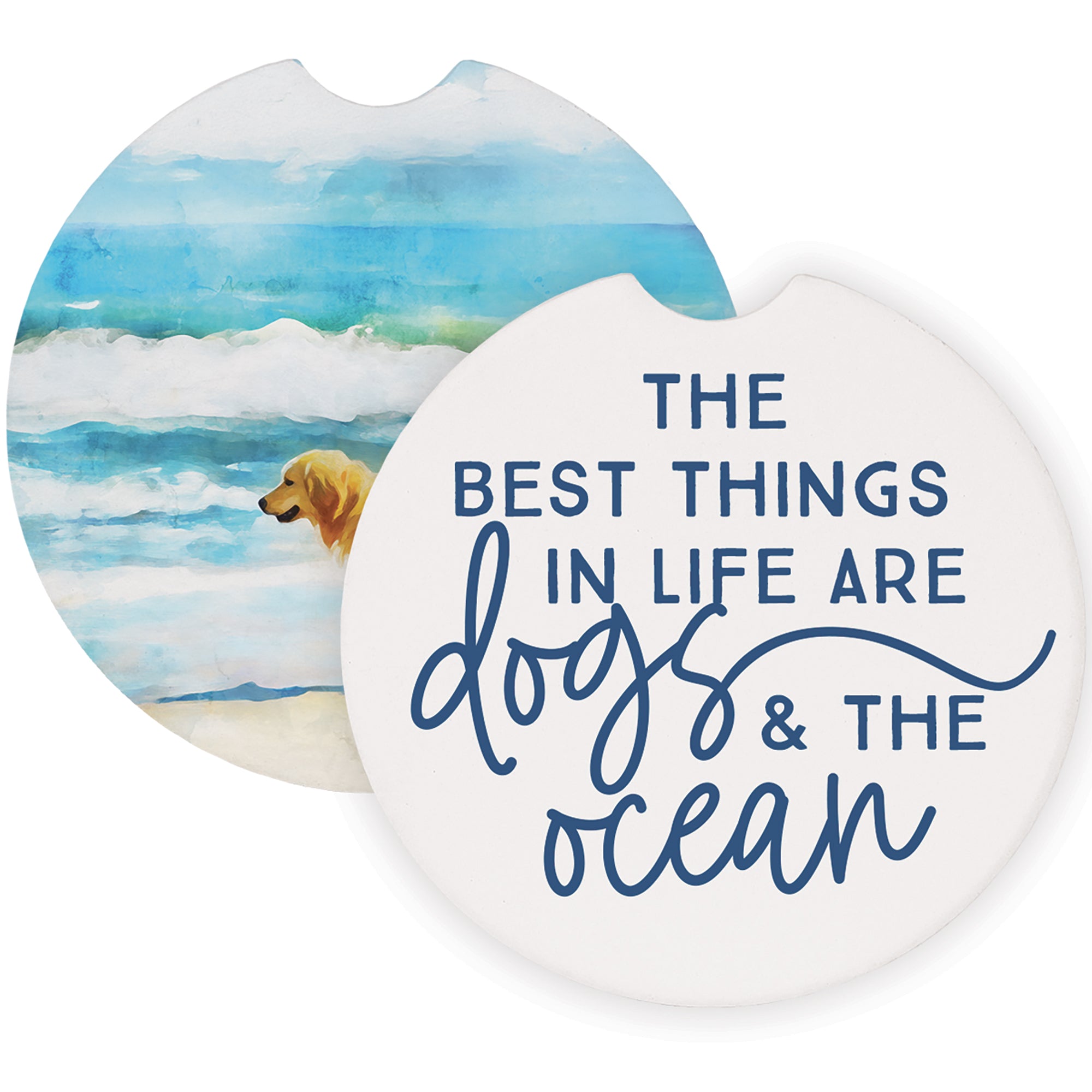 Dogs & The Ocean Scene