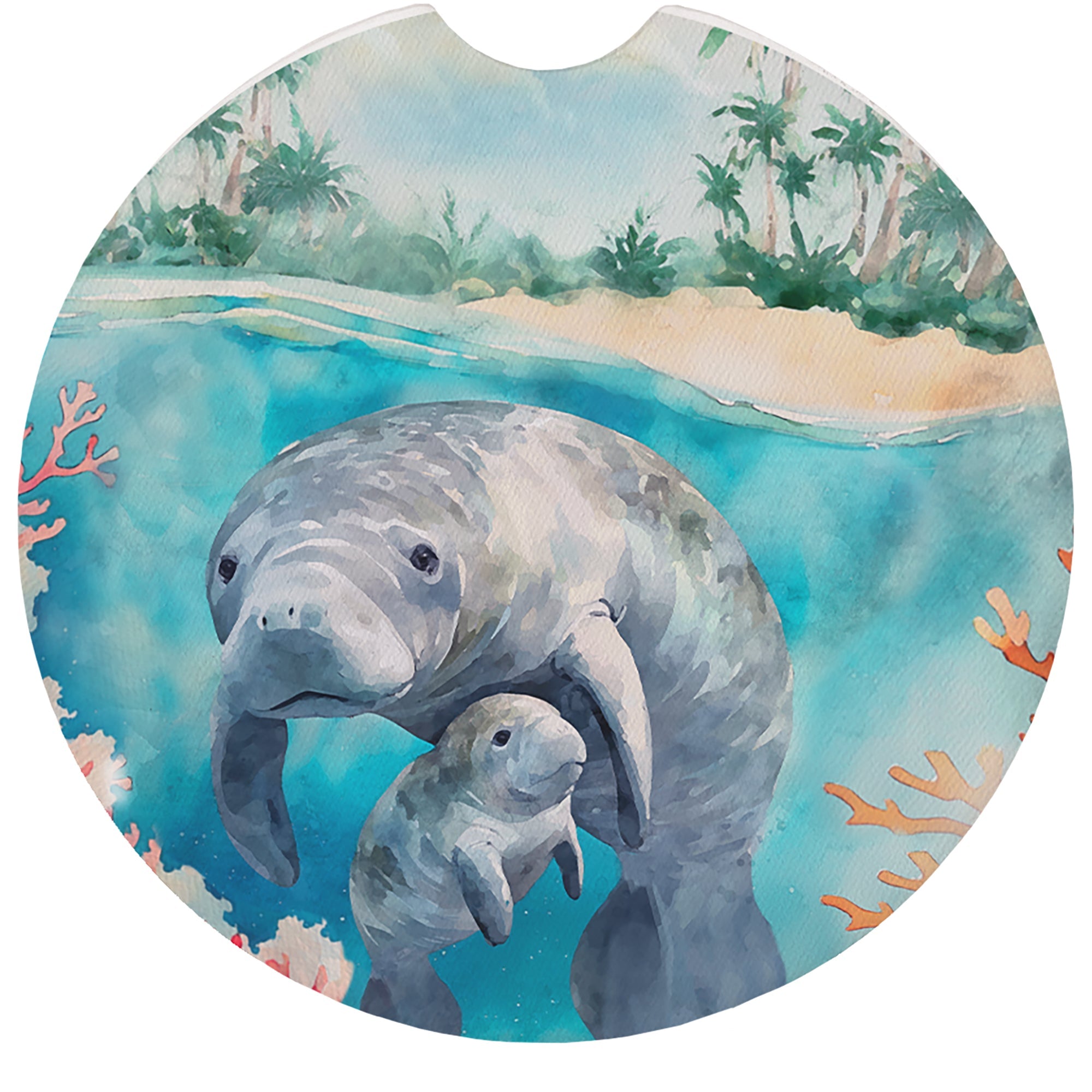 Manatees Scene
