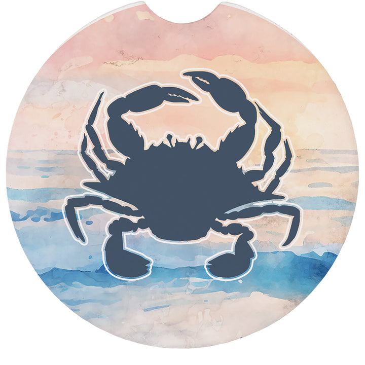 Crab Watercolor Beach