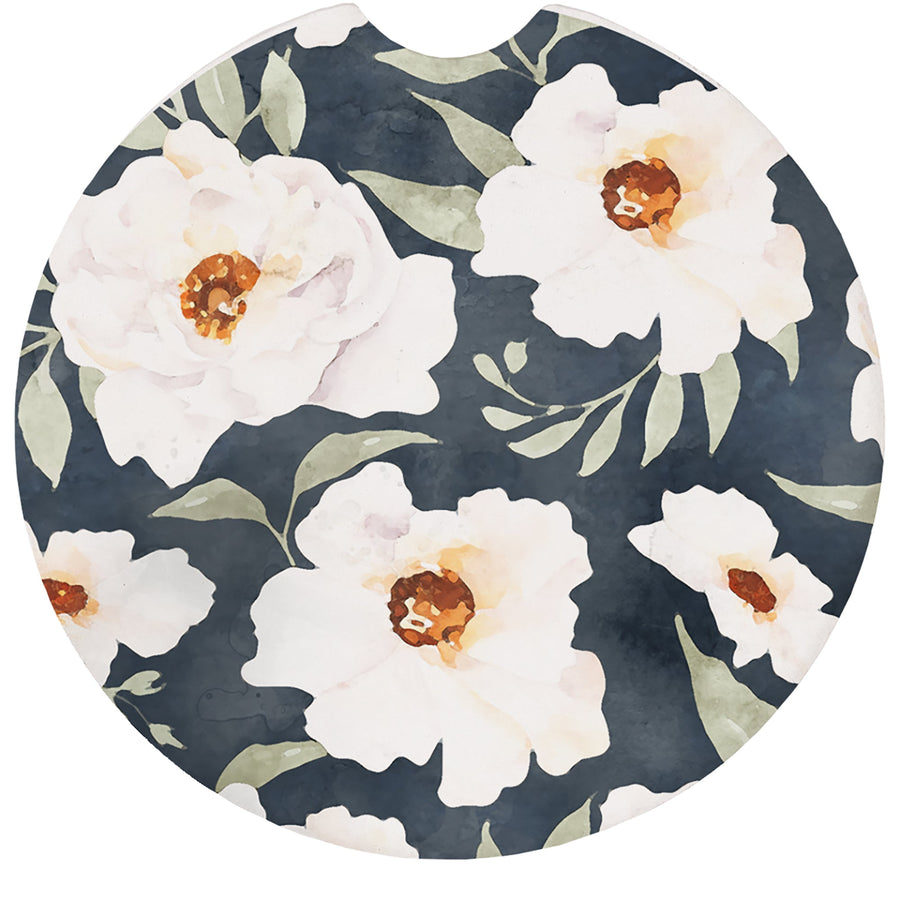 White Blue Flowers