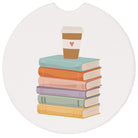 Coffee Book Stack