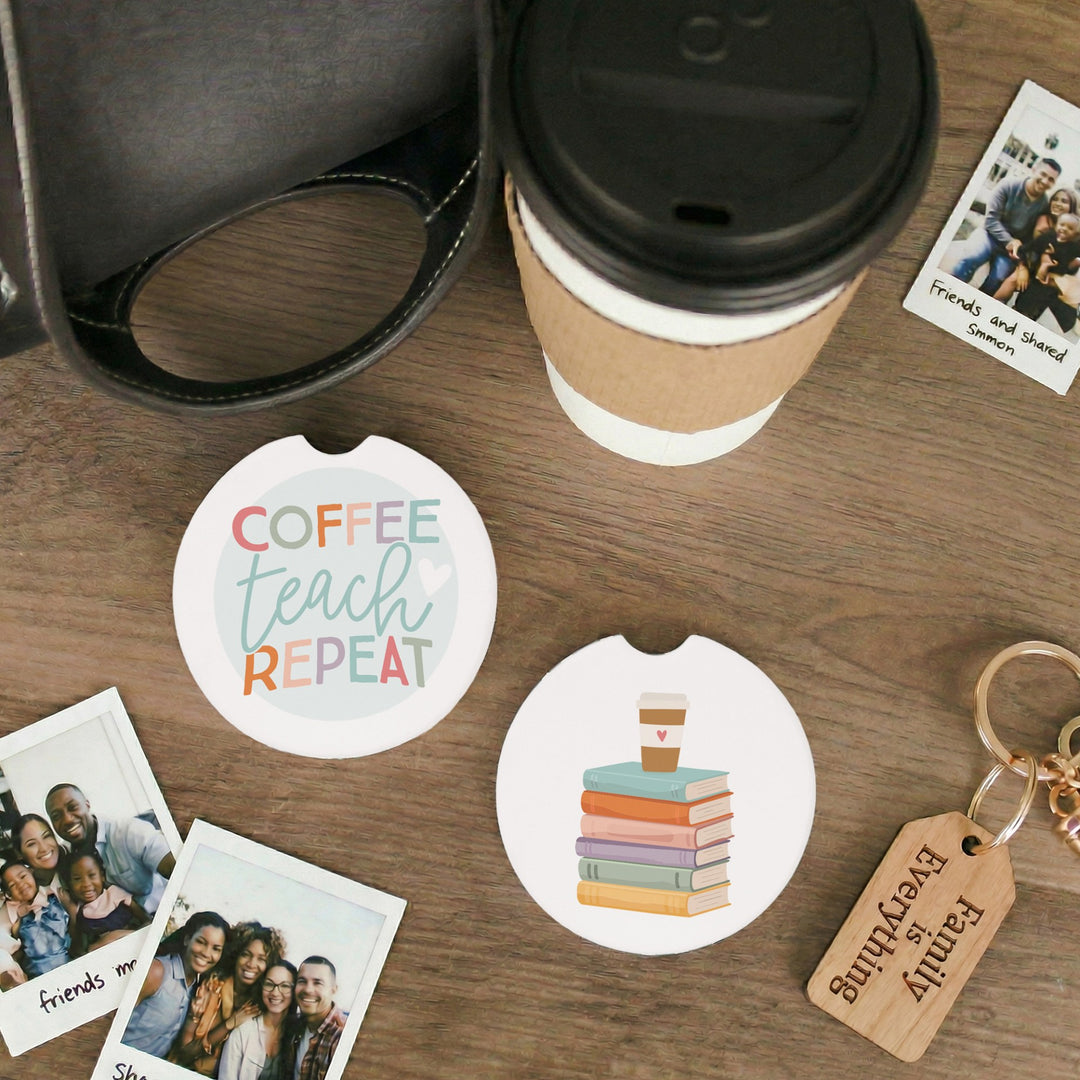 Coffee Teach Book Stack